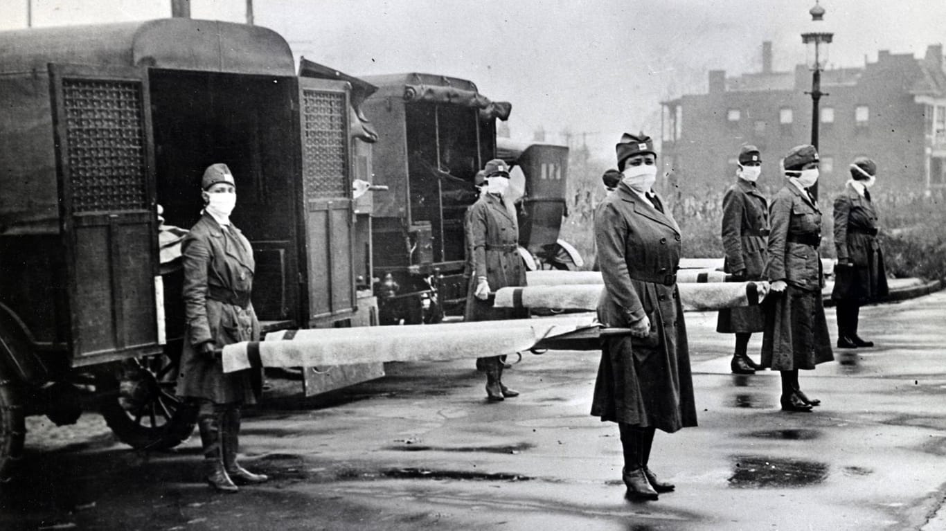 Spanische Grippe 1918: Die Pandemie kostete Millionen Menschen das Leben.