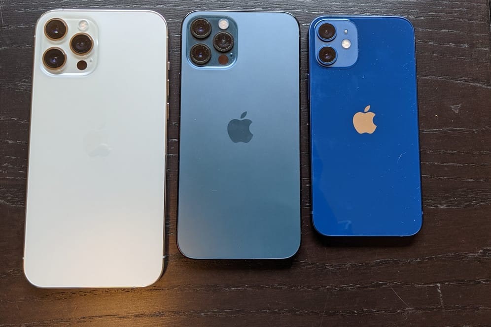 Drei Varianten des iPhone 12: Im Herbst 2021 wird Apple das nächste iPhone präsentieren.
