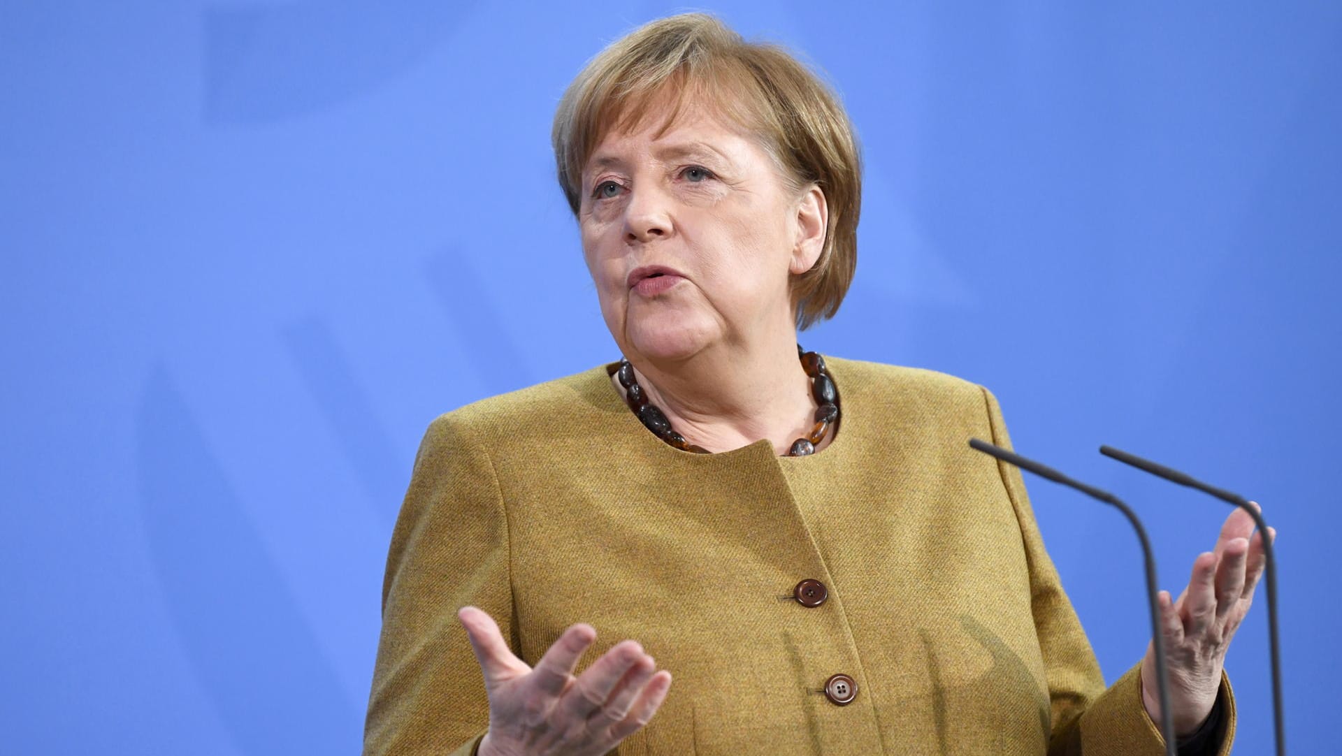 Bundeskanzlerin Angela Merkel: Mit der Zusage wolle Deutschland zeigen, dass es an der Seite der ärmeren Länder steht, so Olaf Scholz. Bundeskanzlerin Angela Merkel: Mit der Zusage wolle Deutschland zeigen, dass es an der Seite der ärmeren Länder steht, so Olaf Scholz.