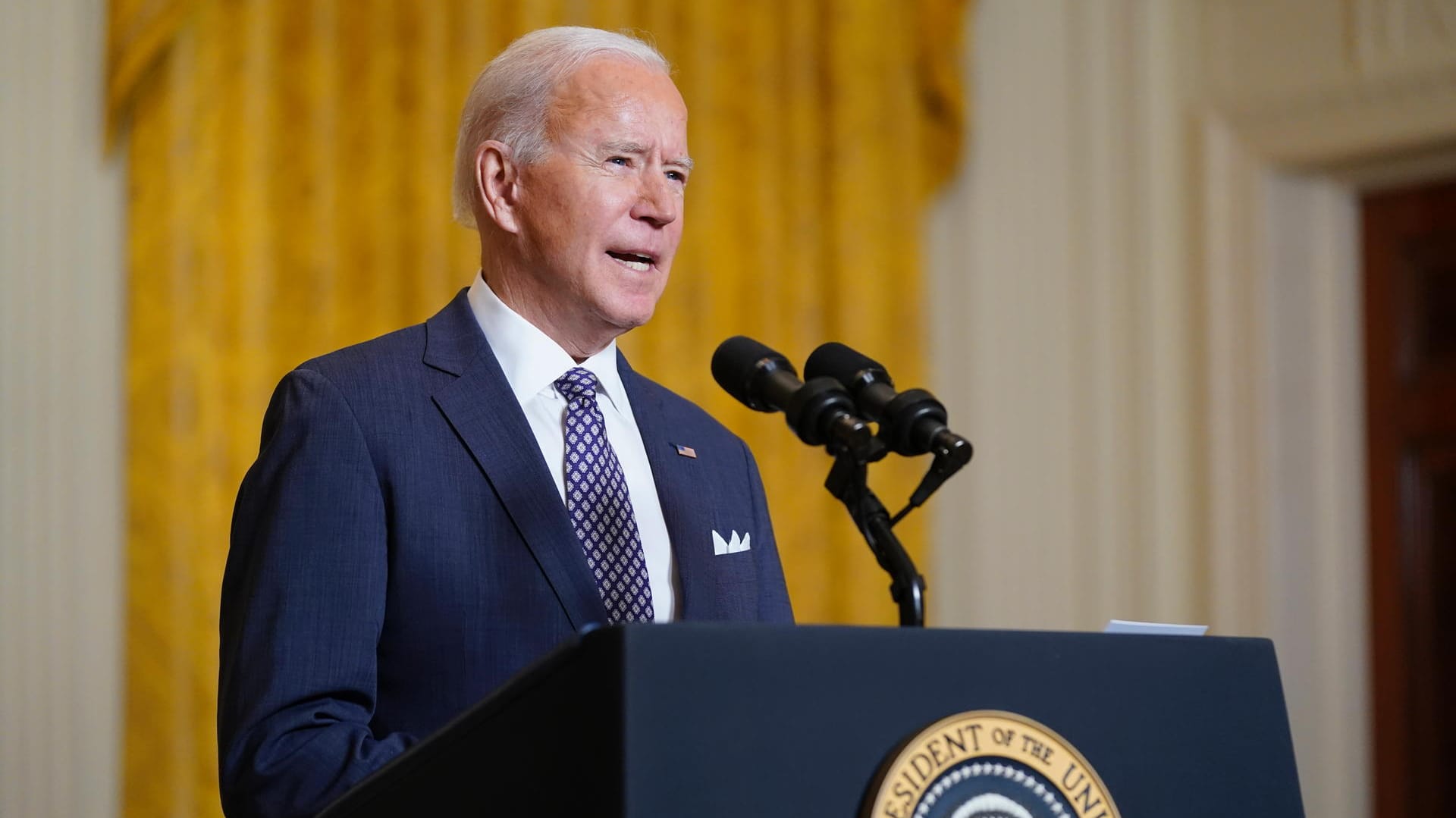 US-Präsident Joe Biden auf der Münchner Sicherheitskonferenz: "Wir können das Rennen um die Zukunft gewinnen."