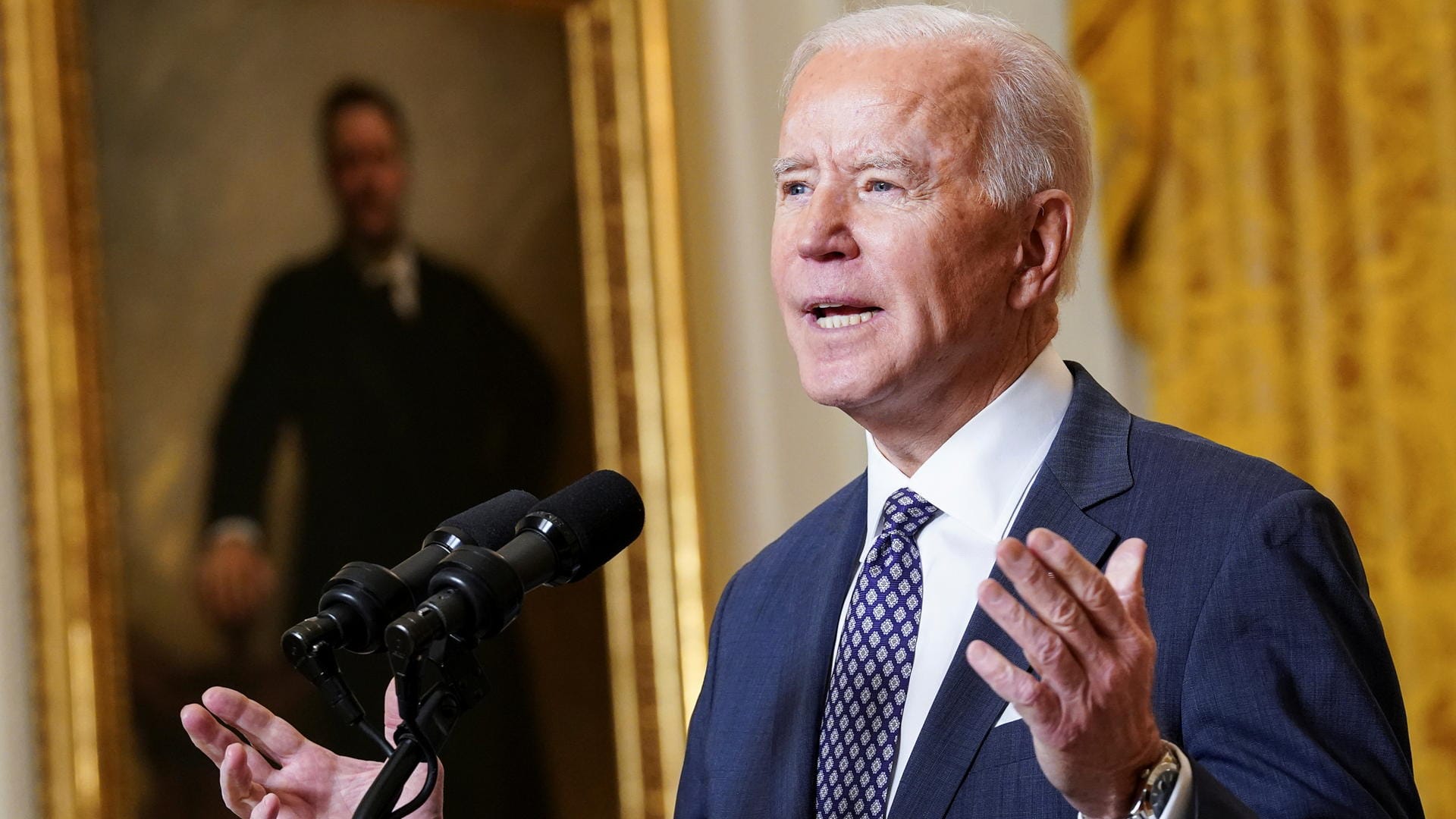 Joe Biden: "Ein Angriff auf einen ist ein Angriff auf alle."