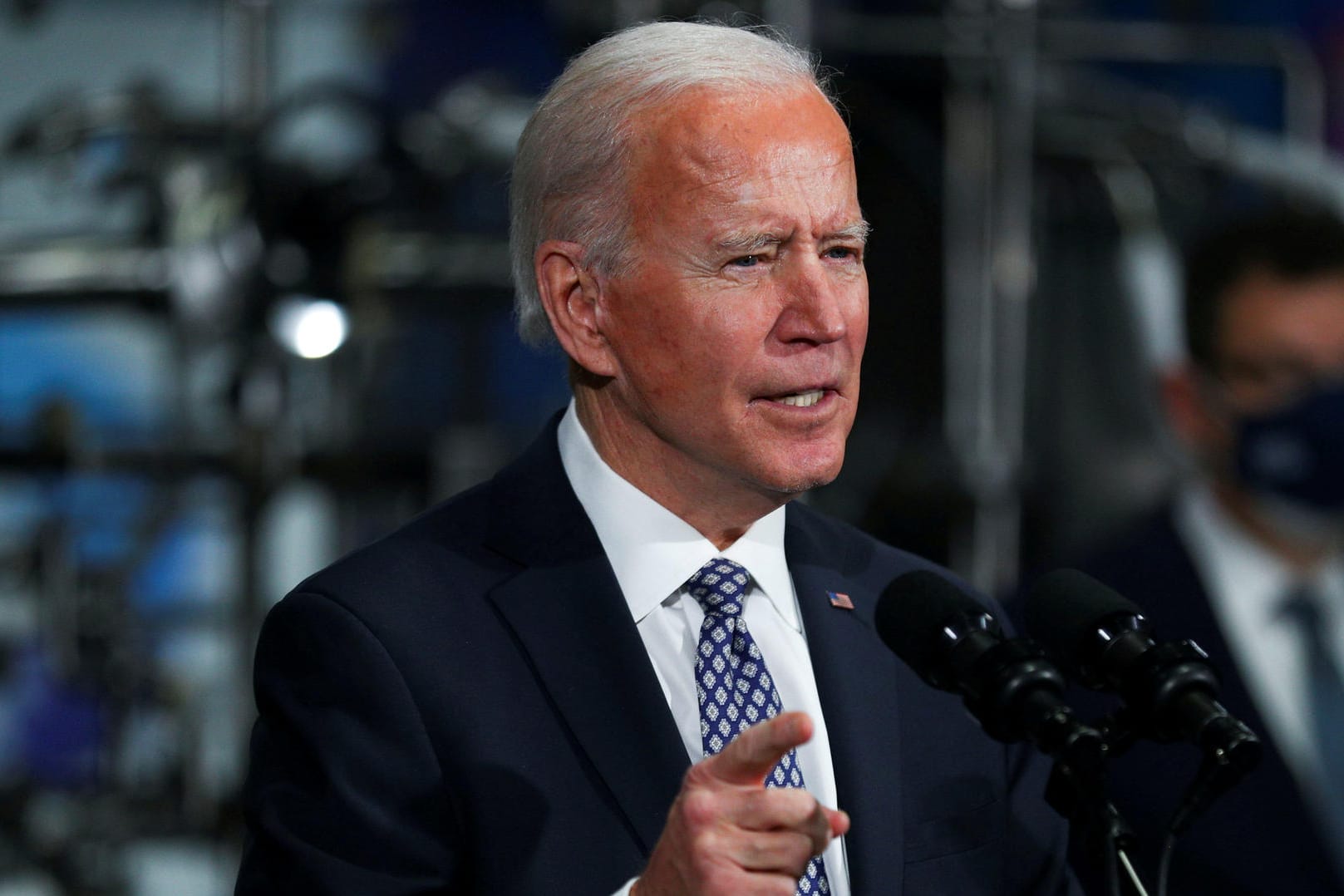 US-Präsident Joe Biden spricht vor Journalisten (Archivbild). Er hat jetzt deutlich gemacht, dass er Russland nicht zum G7-Gipfel einladen möchte.