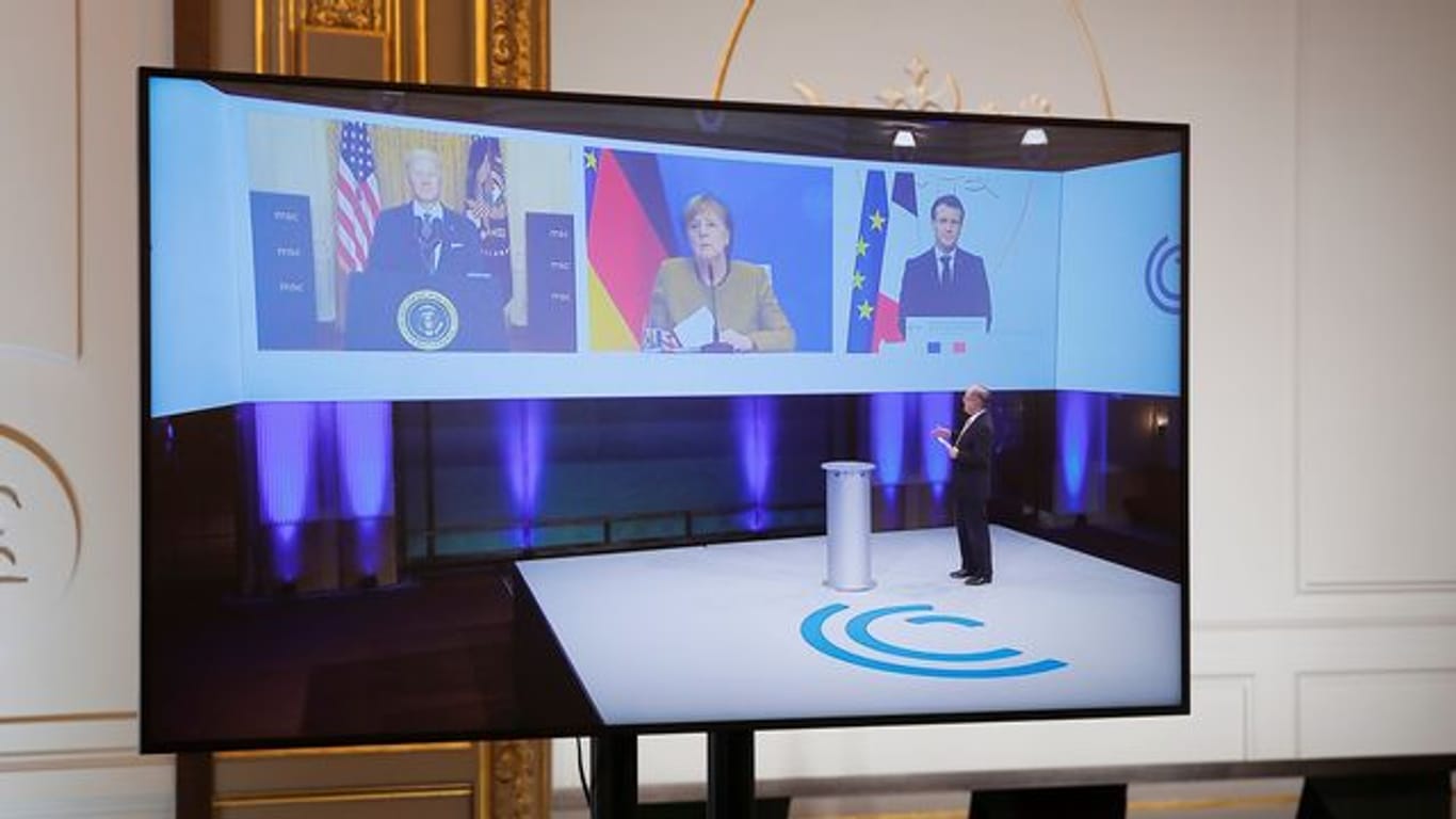 Digitale Münchner Sicherheitskonferenz: Auch US-Präsident Joe Biden war zugeschaltet.