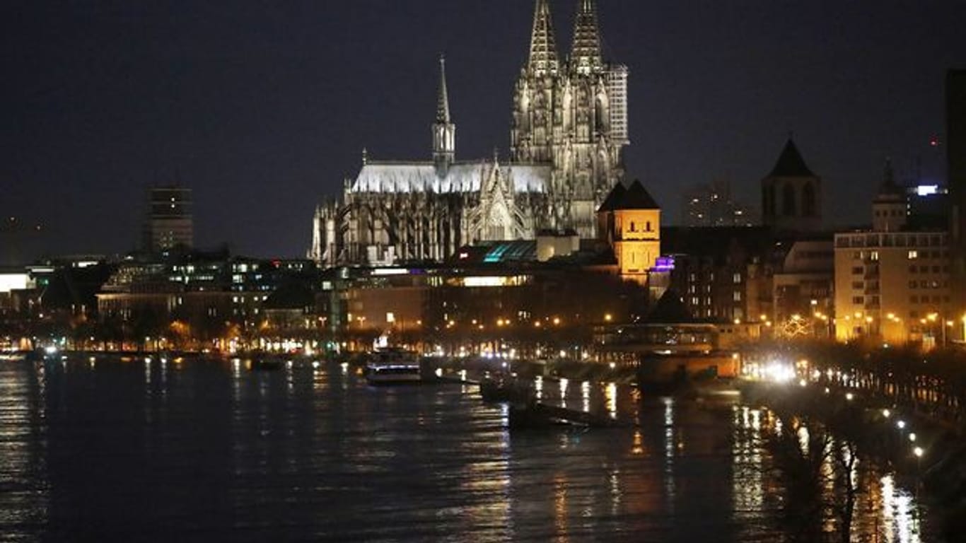 Blick auf den Kölner Dom.