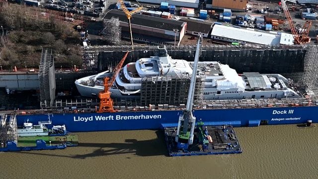 Lloyd-Werft Bremerhaven: Das Traditionsunternehmen wird zum Jahresende geschlosen.