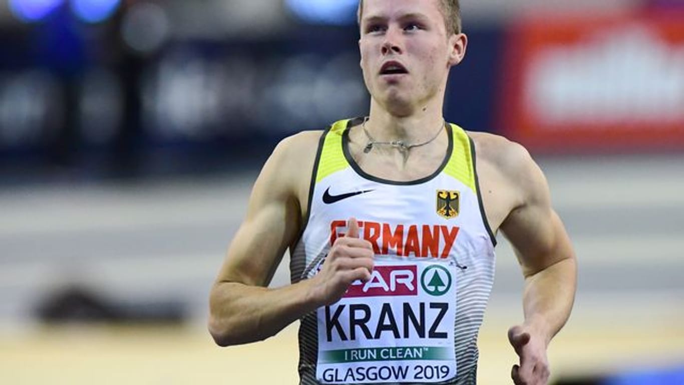 Kevin Kranz hat als Hallen-Meister über 60 Meter den deutschen Rekord eingestellt.