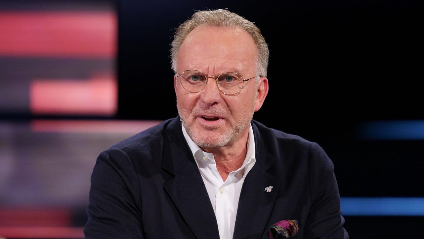 Karl-Heinz Rummenigge: Der Bayern-Boss stellte sich im "Aktuellen Sportstudio" Fragen zu seinen Impf-Aussagen.