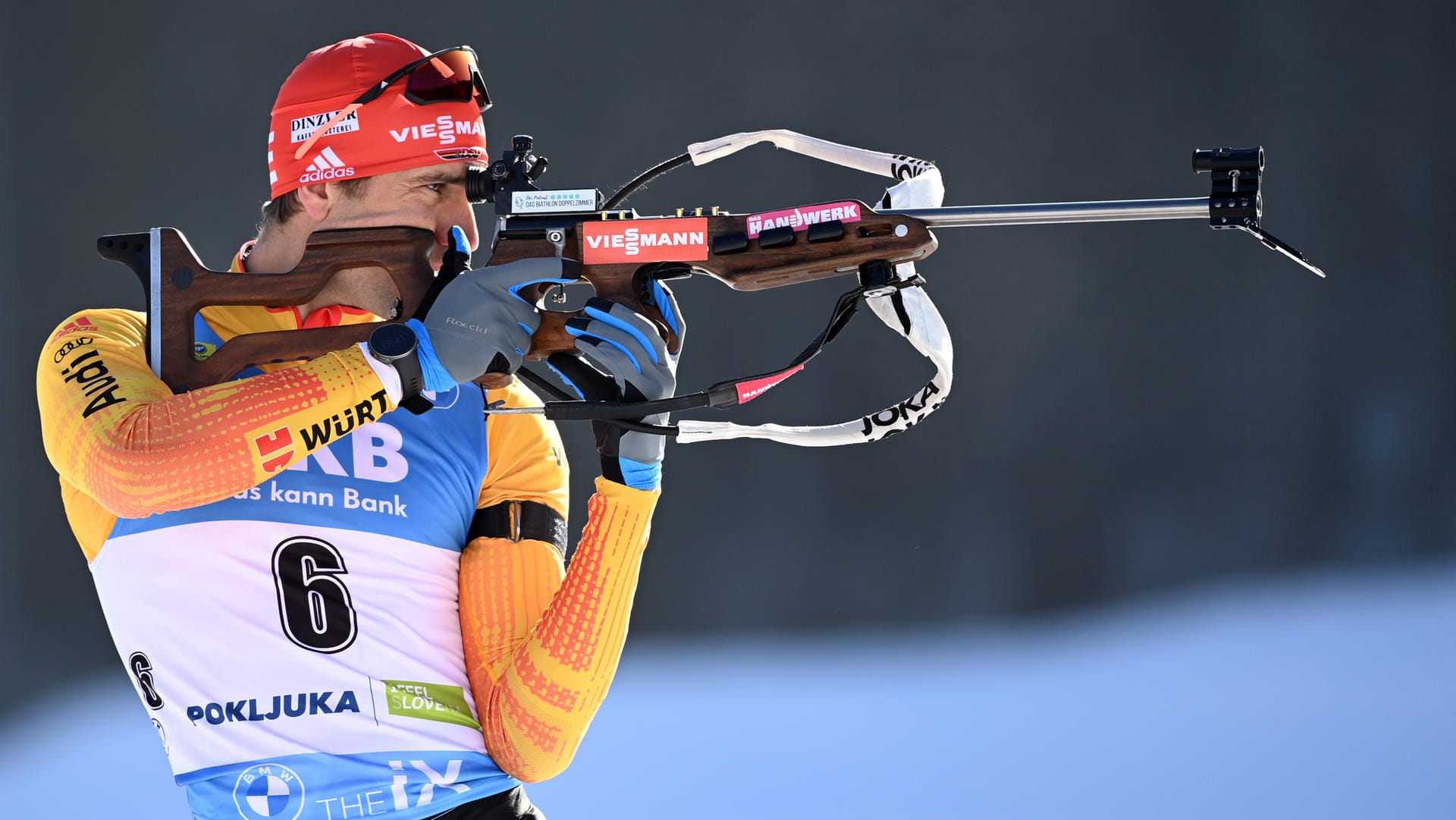 Arnd Peiffer: Der Deutsche holte im WM-Einzelrennen in Pokljuka Silber. Dazu reichte es im Massenstart nicht.