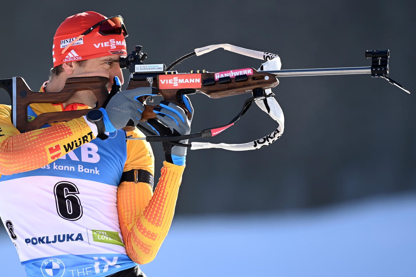 Arnd Peiffer: Der Deutsche holte im WM-Einzelrennen in Pokljuka Silber. Dazu reichte es im Massenstart nicht.