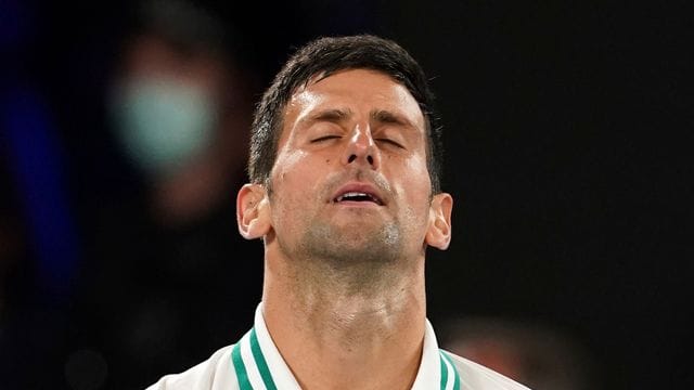 Hat sich von einer Bauchmuskelverletzung im Finale nicht aufhalten lassen: Novak Djokovic. Hat sich von einer Bauchmuskelverletzung im Finale nicht aufhalten lassen: Novak Djokovic.
