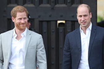 Sie sollen ein schwieriges Verhältnis haben: Prinz Harry und sein großer Bruder Prinz William.
