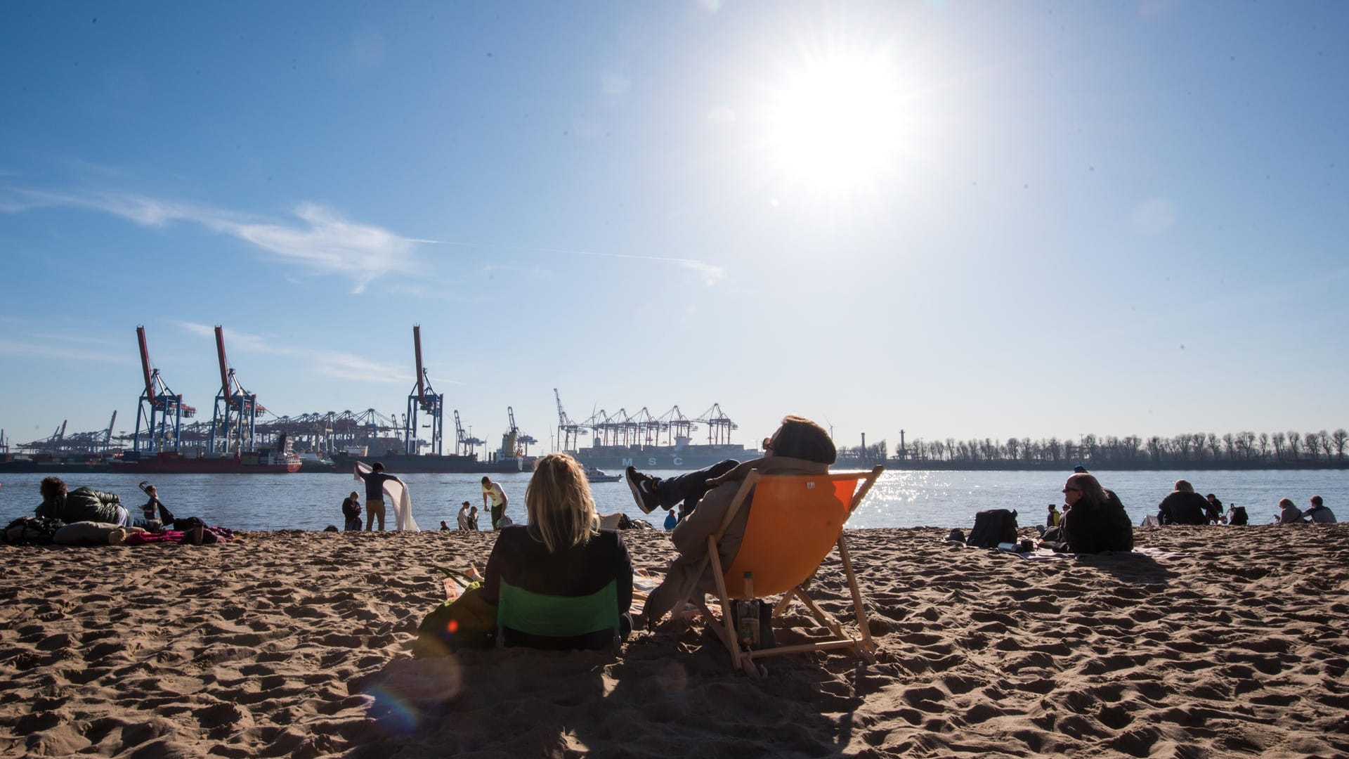 So schön wie in Hamburg war das Wochenende vielerorts.