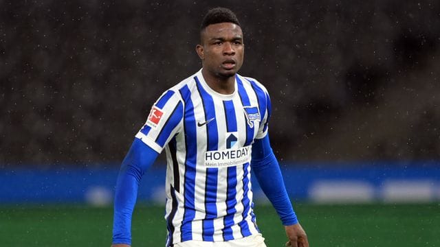 Hertha kann wieder auf Jhon Cordoba im Sturm setzen.