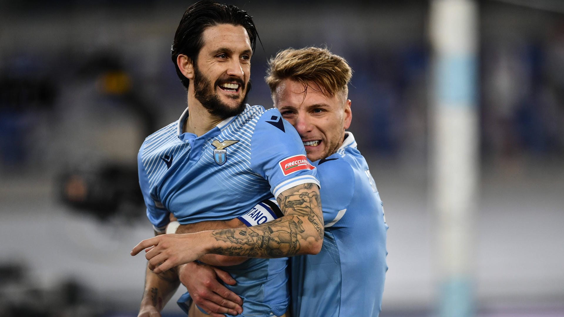 Luis Alberto (l.) und Ciro Immobile sind zwei Schlüsselspieler der Offensive Lazios.