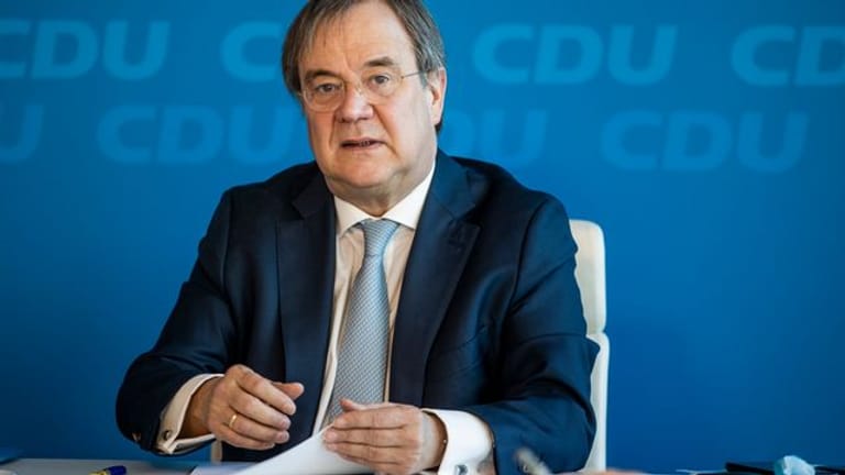 Der CDU-Vorsitzende und nordrhein-westfälische Ministerpräsident Armin Laschet.