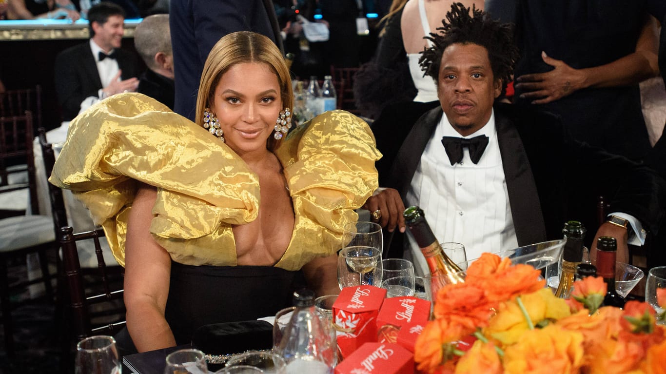 Rapper Jay-Z mit seiner Frau Beyoncé (Archivbild): Der Milliardär hatte sich vor einigen Jahren eine Champagner-Kelterei gekauft.