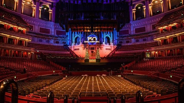 Die Royal Albert Hall feiert ihr 150-jähriges Bestehen.