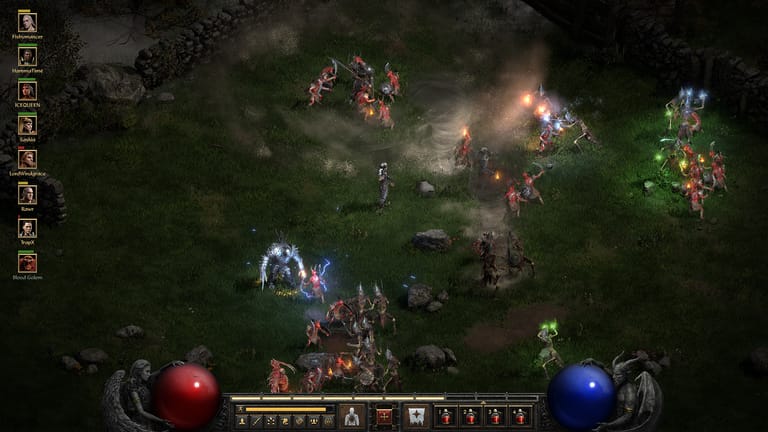 Ein Screenshot aus "Diablo II: Resurrected": Die Neuauflage von "Diablo II" soll Fans von damals und Neulinge begeistern.