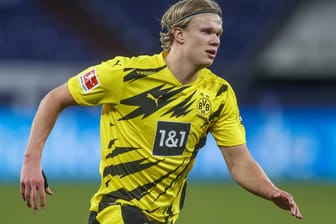 Erling Haaland: Der Torjäger traf gegen Schalke 04 doppelt.