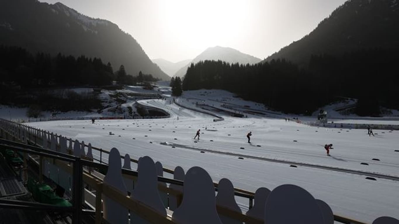 Die nordische Ski-WM findet in Oberstdorf statt.