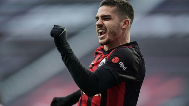 Wieder im Training bei Eintracht Frankfurt zurück: Torjäger André Silva.