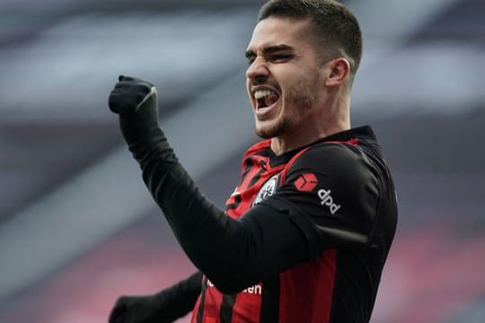 Wieder im Training bei Eintracht Frankfurt zurück: Torjäger André Silva.