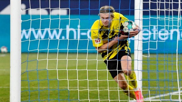 Beim BVB überzeugt Erling Haaland mit Leistung und Toren. Beim BVB überzeugt Erling Haaland mit Leistung und Toren.