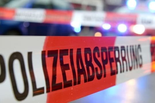Polizeiabsperrung