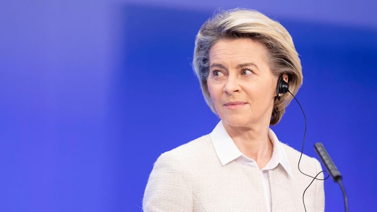 EU-Kommissionschefin Ursula von der Leyen: "Wir holen auf."