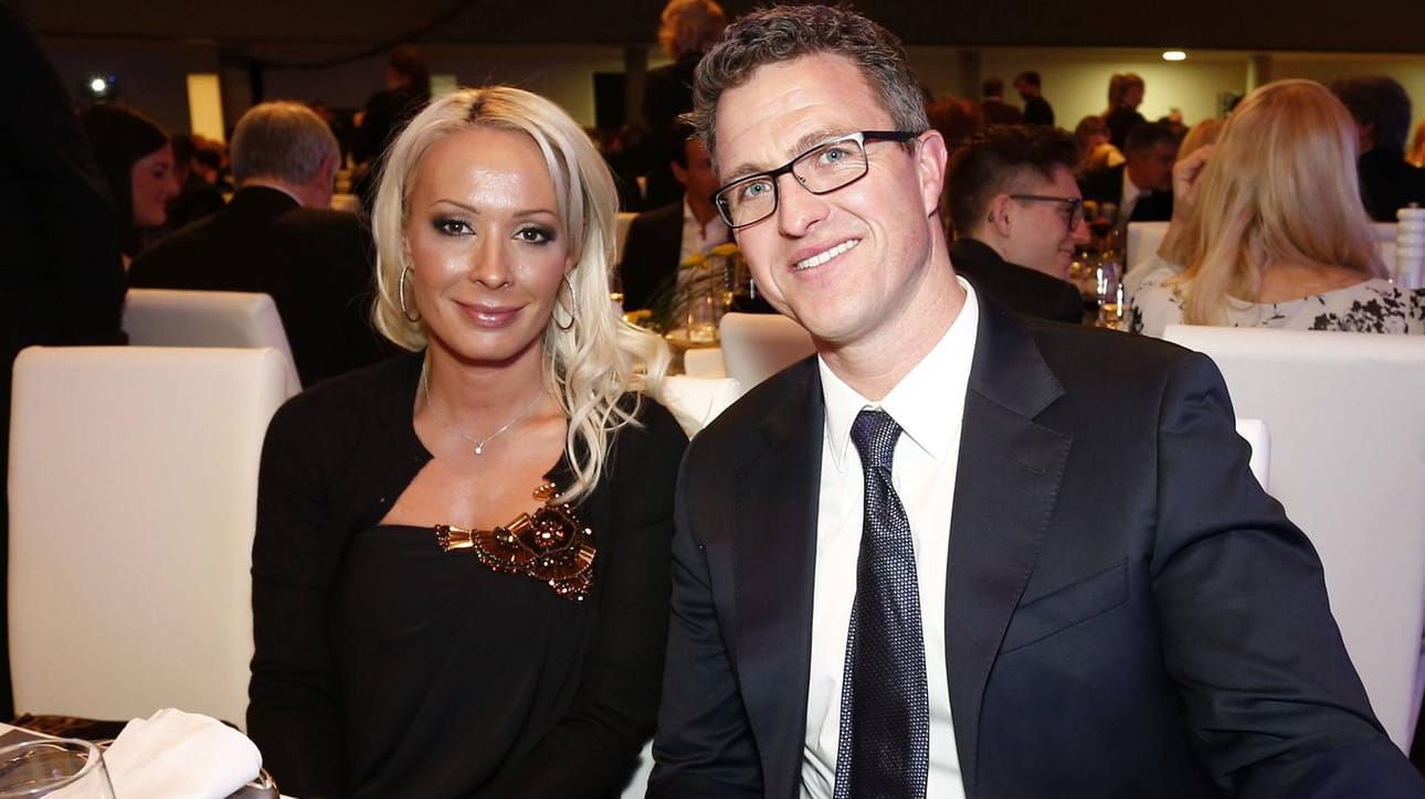 Cora und Ralf Schumacher 2013 bei einer Gala.