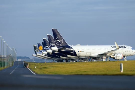 Lufthansa-Flugzeuge