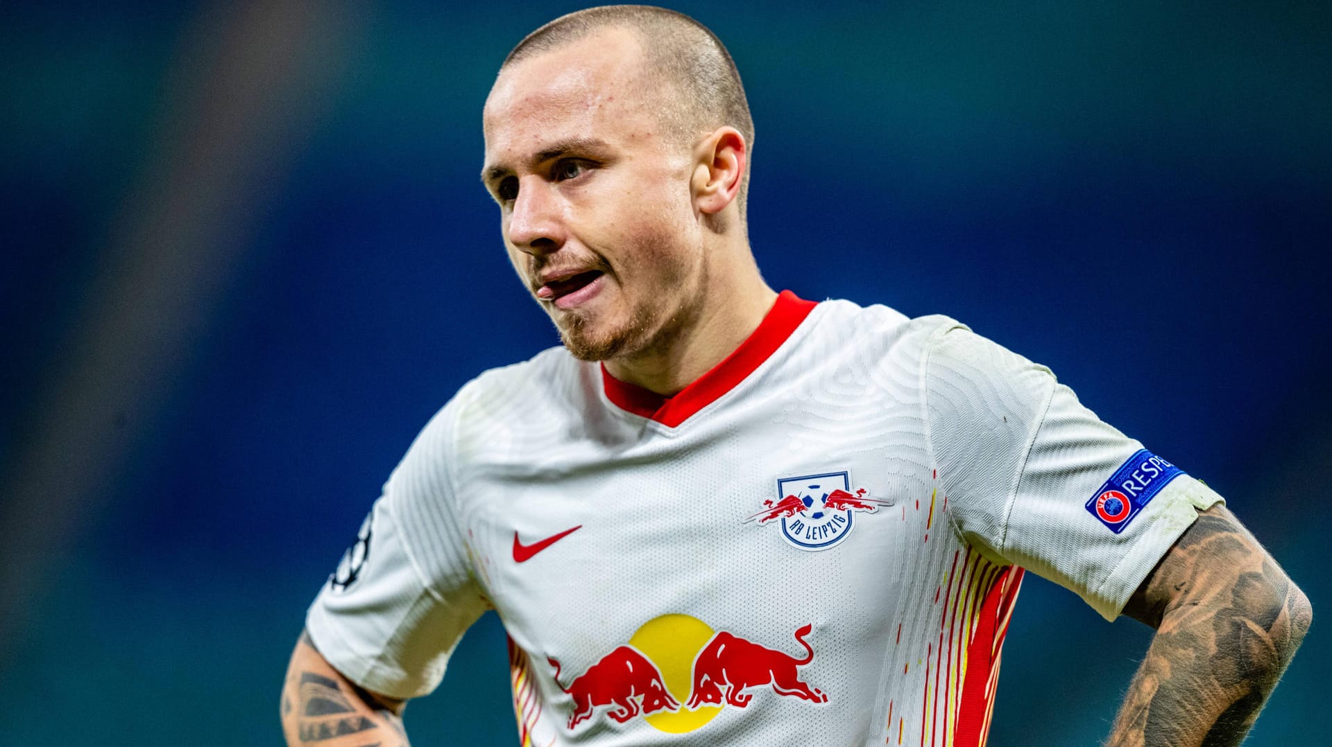Angelino: Der Leistungsträger aus Leipzig hatte bei Manchester City eine schwere Zeit. Angelino: Der Leistungsträger aus Leipzig hatte bei Manchester City eine schwere Zeit.