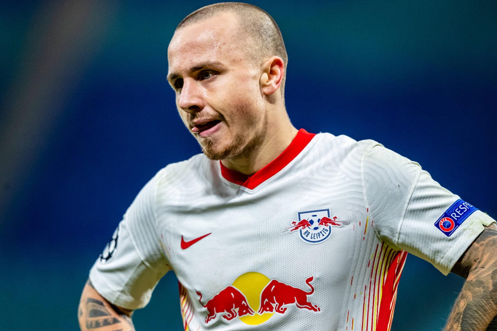 Angelino: Der Leistungsträger aus Leipzig hatte bei Manchester City eine schwere Zeit.