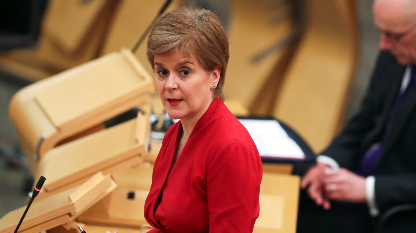 Nicola Sturgeon: Die schottische Regierungschefin hält von Johnsons Kurs nicht viel.