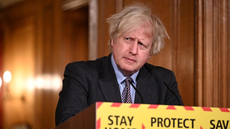 Boris Johnson: Der britische Premierminister will bis zum 21. Juni alle Beschränkungen aufheben.