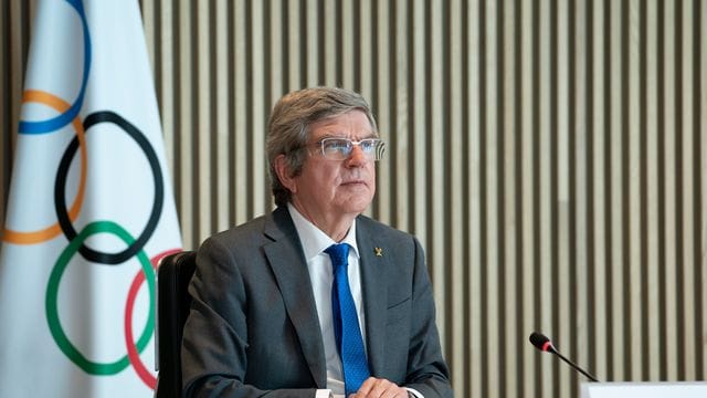 Thomas Bach, Präsident des Internationalen Olympischen Komitees (IOC). Thomas Bach, Präsident des Internationalen Olympischen Komitees (IOC).