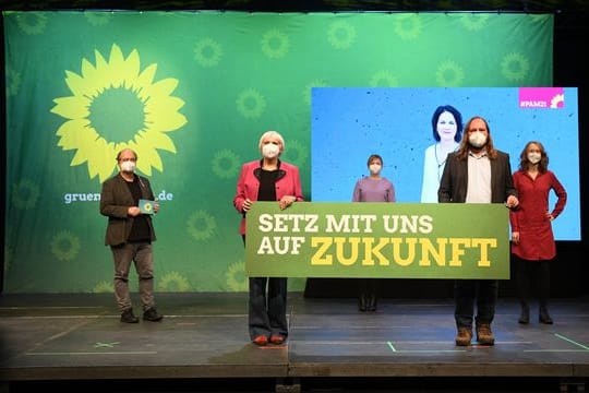 Bündnis 90/Die Grünen können sich weiter über einen Mitgliederzuwachs freuen.