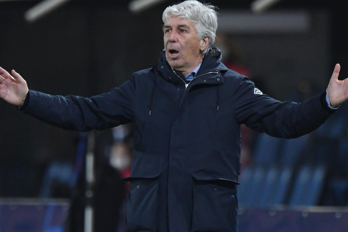 Fassungslos: Bergamo-Trainer Gasperini im Spiel gegen Real Madrid.