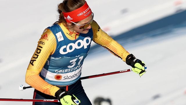 Verpasste als letzte Deutsche die WM-Finnalläufte in Oberstdorf: Laura Gimmler. Verpasste als letzte Deutsche die WM-Finnalläufte in Oberstdorf: Laura Gimmler.