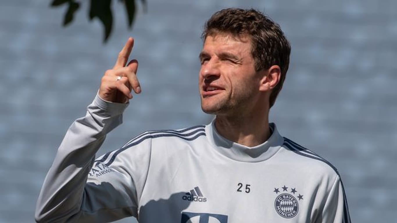 Hat beim FC Bayern das Training wieder aufgenommen: Thomas Müller.
