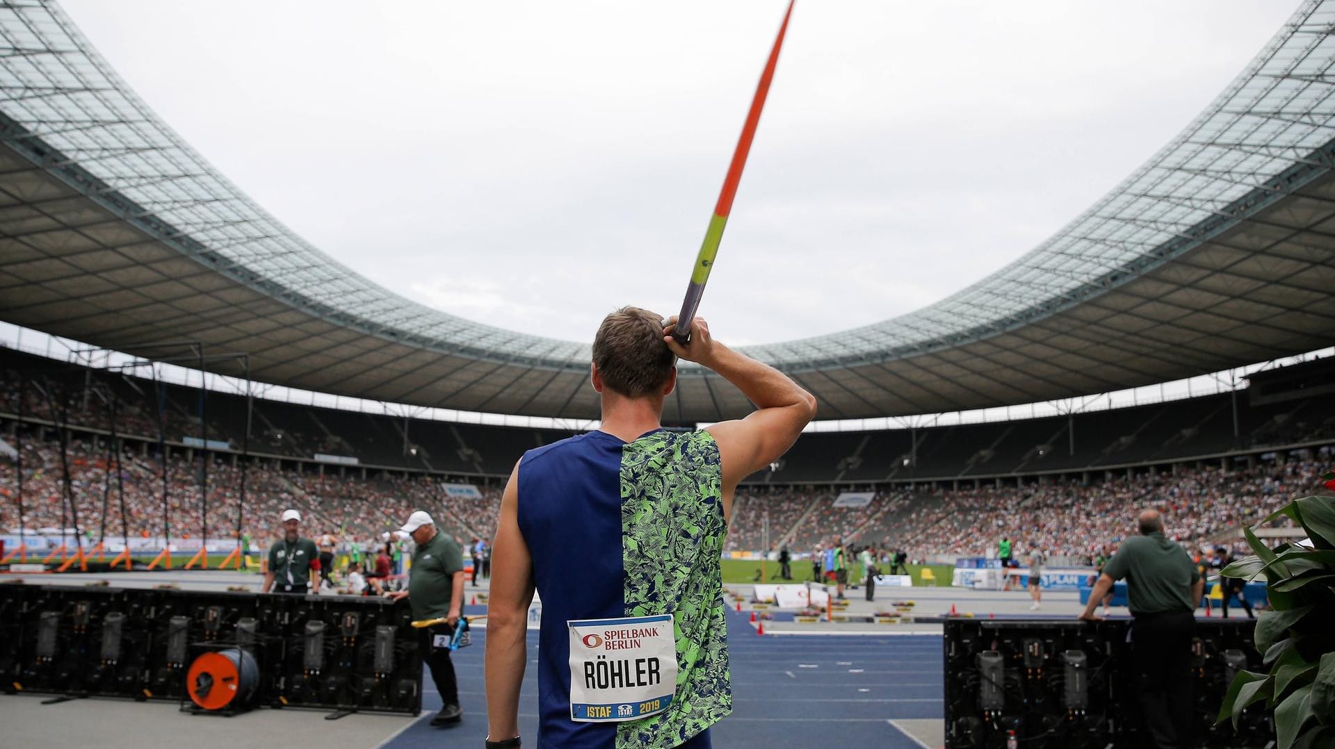 Thomas Röhler: Der Speerwerfer ist es gewohnt, in vollen Stadien zu trainieren und vor Publikum zu performen.