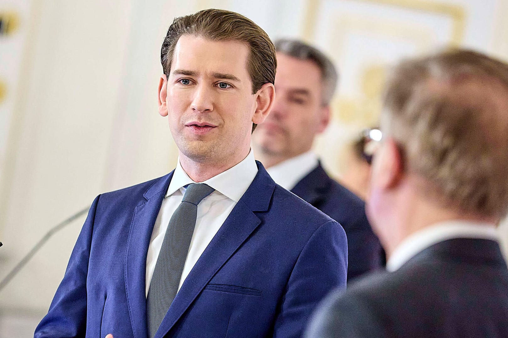 Sebastian Kurs, Kanzler von Österreich: Er will das Projekt notfalls national umsetzen.
