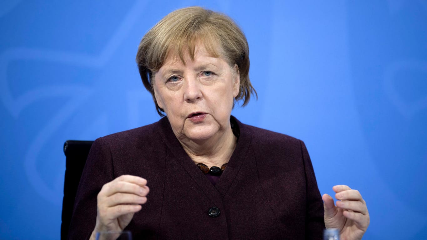 Angela Merkel: Die Bundeskanzlerin hat mit den EU-Ländern zur gemeinsamen Corona-Strategie beraten.