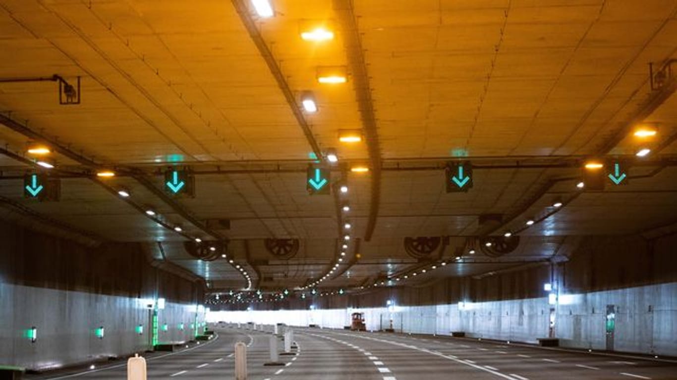 Autobahn-Lärmschutztunnel