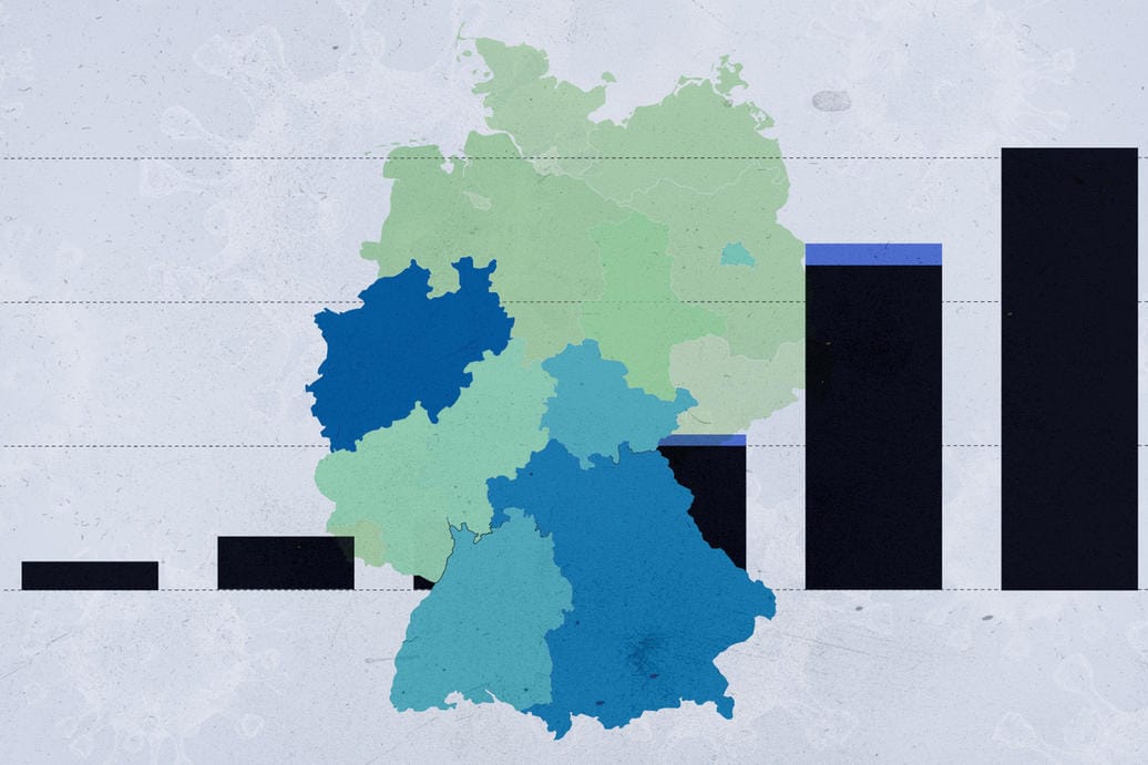 Animation zeigt: So stark verbreiten sich die Mutationen in Deutschland