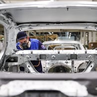 Autoproduktion: Die deutsche Industrie profitierte in der Corona-Krise sehr vom Kurzarbeitergeld.