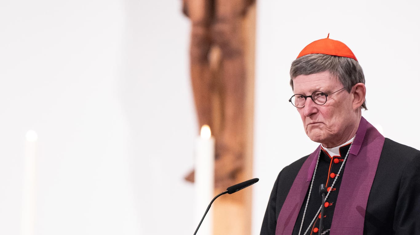 Kardinal Rainer Maria Woelki (Archivbild): Bei der Deuschen Bischofskonferenz ist laut einem Zeitungsbericht mit keinem Wort über das Krisenmanagement am Erzbistum Köln unter Woelki gesprochen worden.
