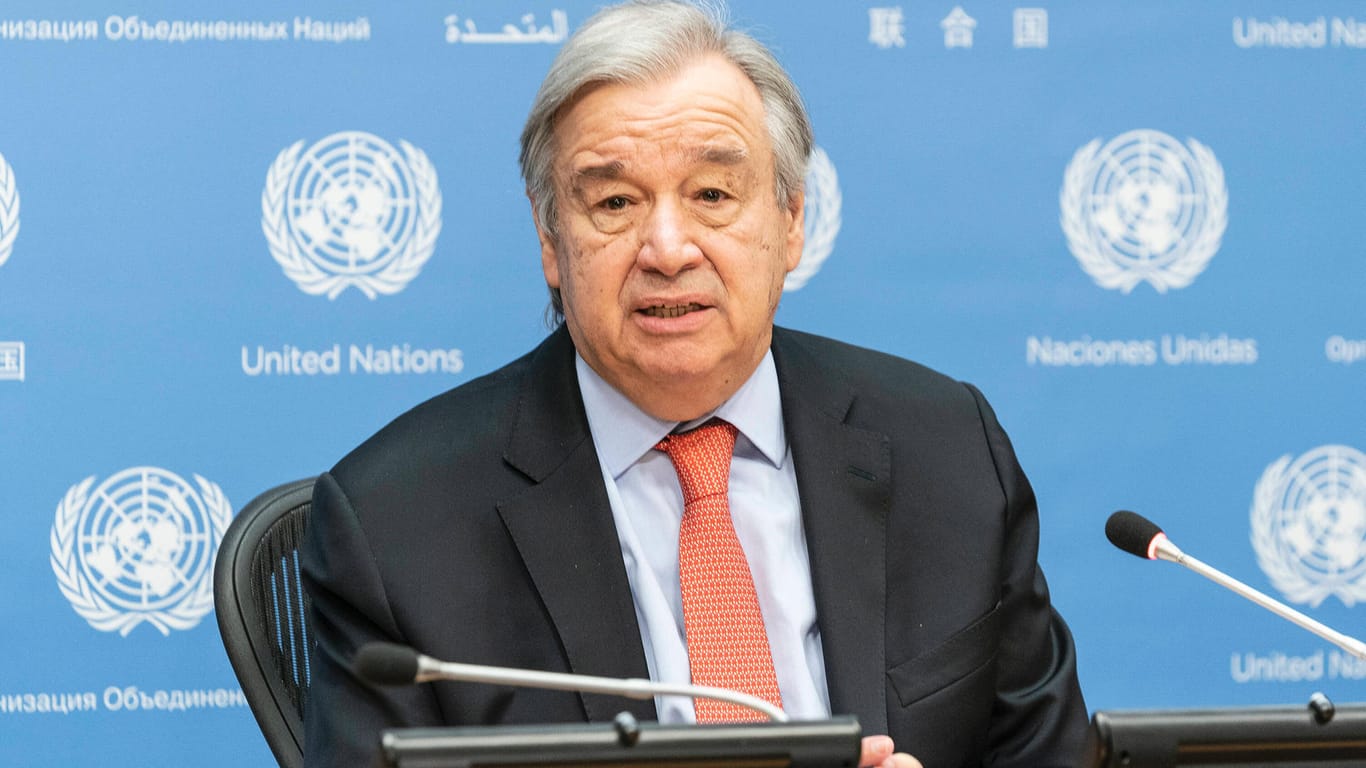 António Guterres: Der UN-Generalsekretär fand eindringliche Worte (Archivbild).
