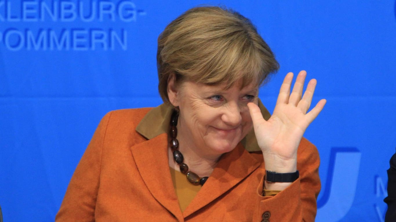Angela Merkel: Die Kanzlerin war 2017 beim Landesparteitag der CDU in Mecklenburg-Vorpommern. (Archivbild)