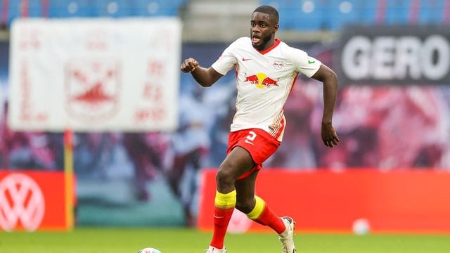RB-Coach Nagelsmann setzt gegen Borussia Mönchengladbach wieder auf Abwehrchef Dayot Upamecano. RB-Coach Nagelsmann setzt gegen Borussia Mönchengladbach wieder auf Abwehrchef Dayot Upamecano.